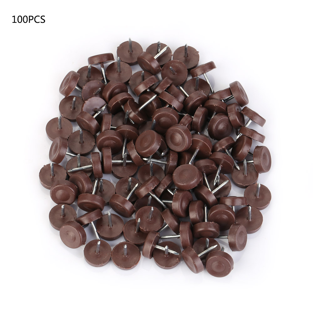 Rutschfeste Und Feuchtigkeitsbeständige Bodennägel, Kaffeefarben, 100er-packung