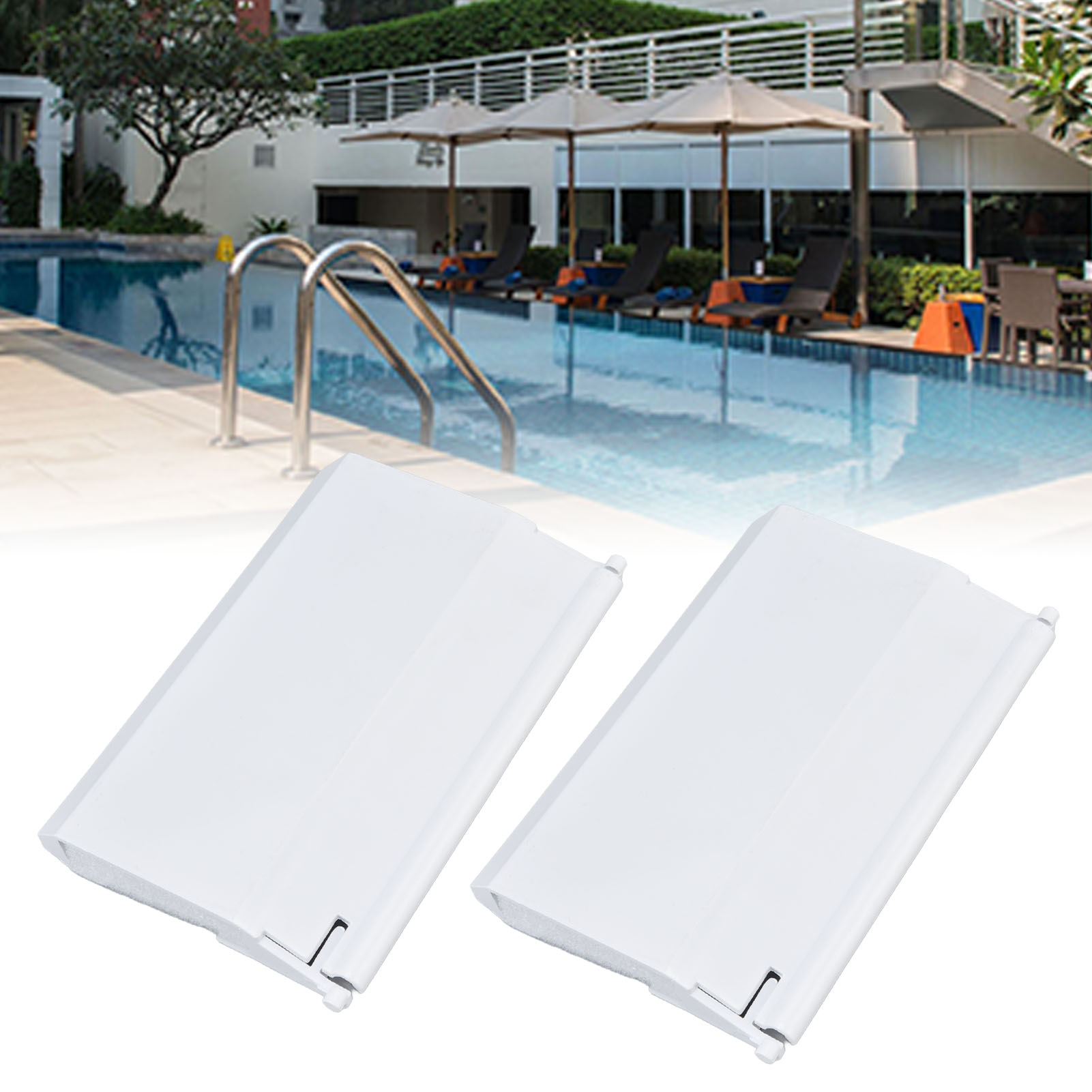 2 Stück/verkauf Von Ersatzteilen Für Poolreinigungsskimmer Mit Schwamm, Skimmerklappe Und Deflektor.