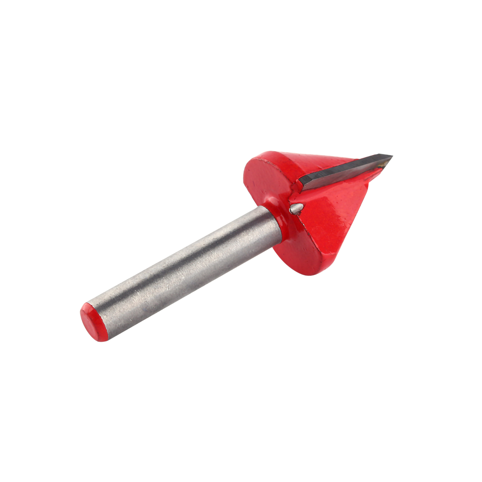 3d-messer Mit 60-grad-schnitt, V-förmige Klinge, 622 Mm, Rot.