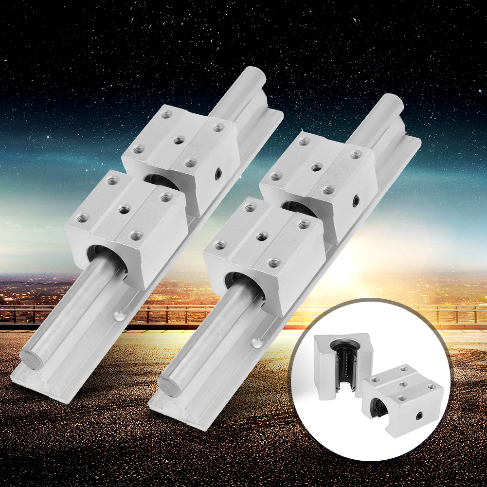 Sbr12-wellen – 200 Mm + 4 Sbr12uu-lager