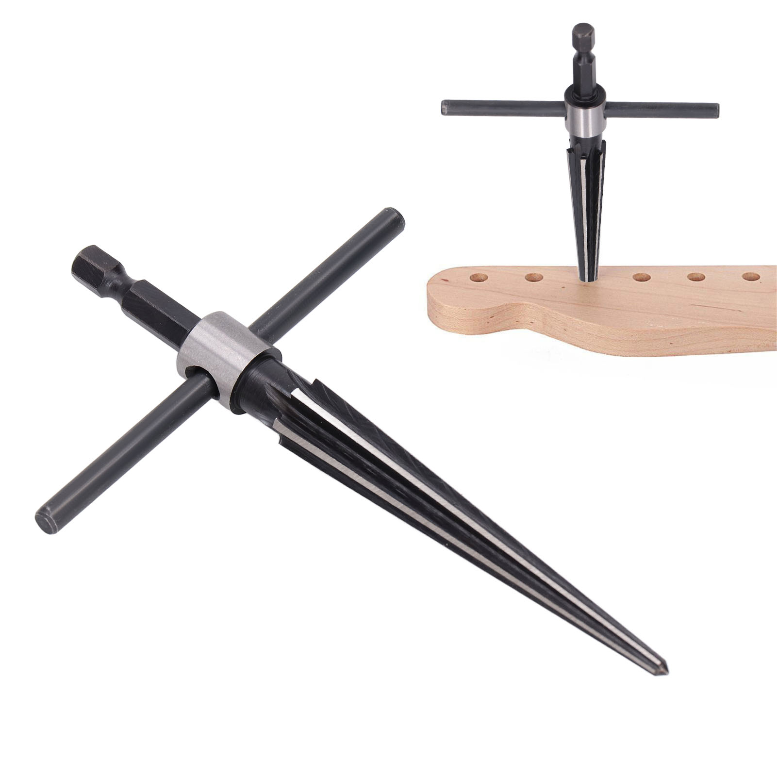 Konische Reibahle, Holzfräser, Senker, Holzbohrer, Konische Reibahle Mit Sechskantschaft, 3–13 Mm