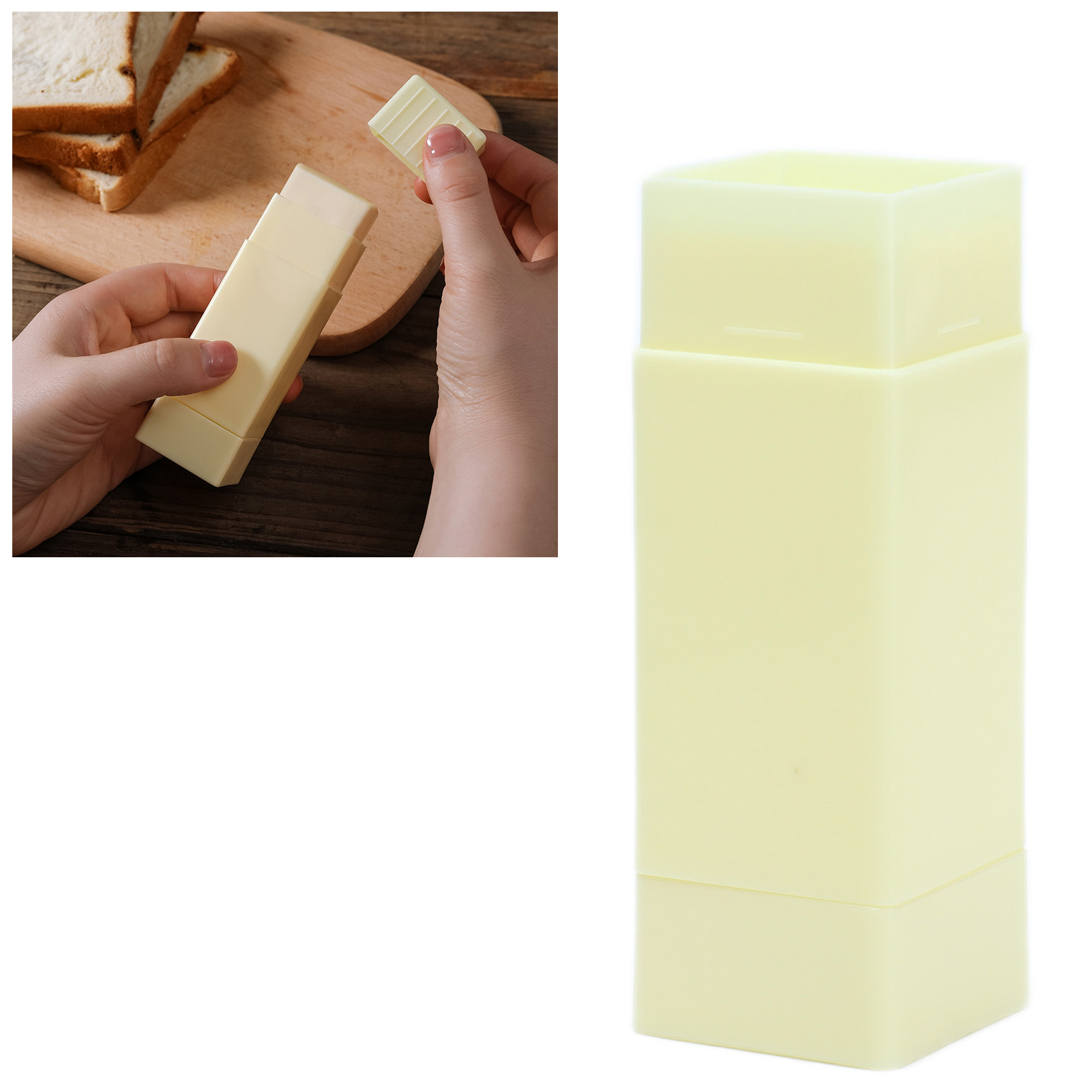 Vertikal Rotierender Butterstreicher Im Japanischen Stil / Butterpresse Für Brot / Küchenutensil / Streicher (verkauft In 10er-packungen)