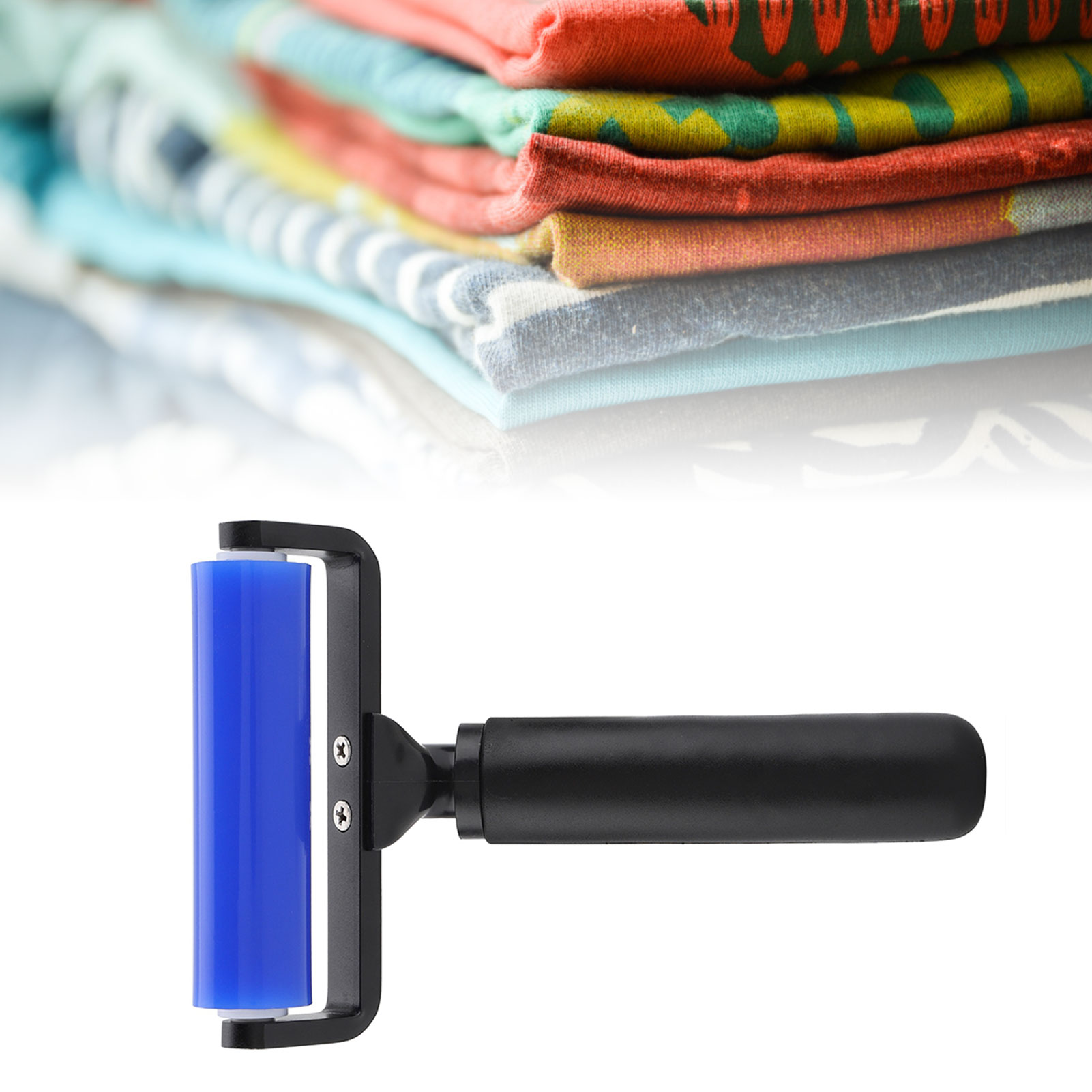 Blaue Silikon-staubrolle, Rolle Für Handy-displayschutzfolien, Staubschutzrolle, 10 Cm (4 Zoll)