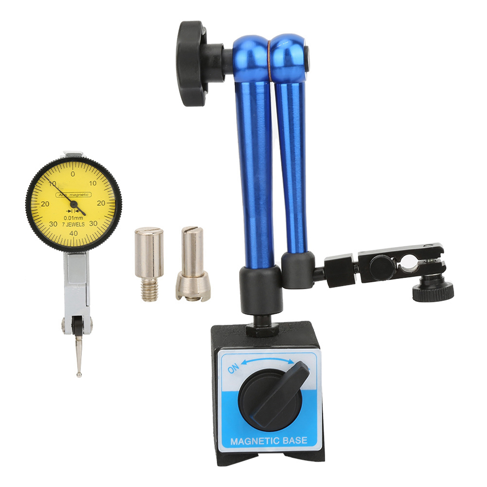 Universeller Blauer Sockel Für Mechanische Skalenkomparatoren, Zur Feinjustierung Magnetischer Skalenkomparatoren.