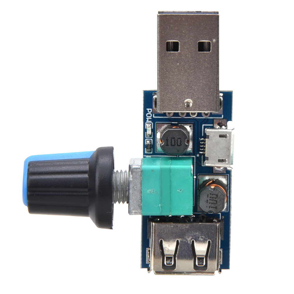 Set Aus 2 Usb-lüfterdrehzahlreglern, Einstellbare Drehzahl Und Luftstrom, Kühlung, Leiser Betrieb, Mehrere Geschwindigkeitsstufen Für Den Einsatz Im Büro Und Im Studentenwohnheim.