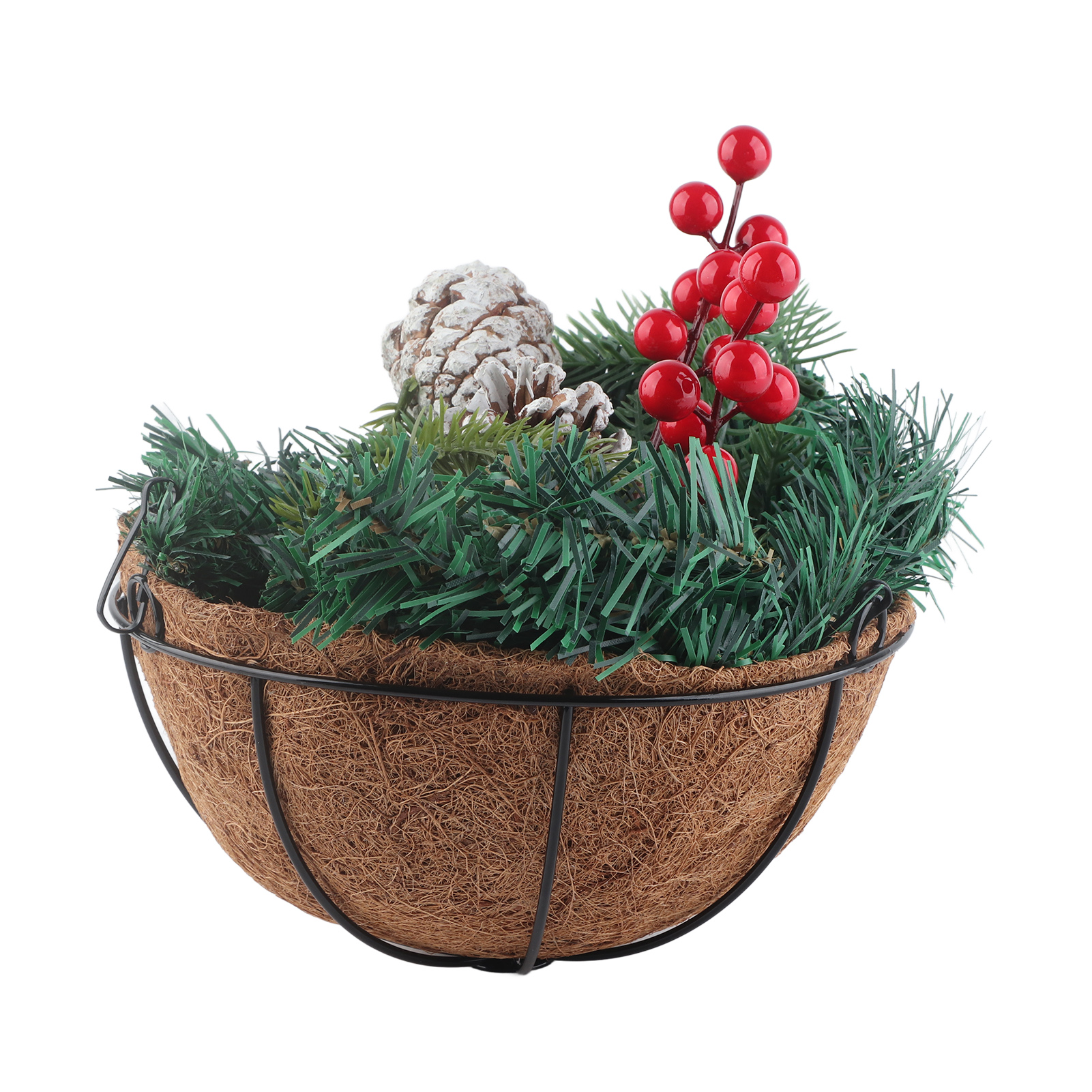 Künstlicher Weihnachts-hängekorb Für Draußen