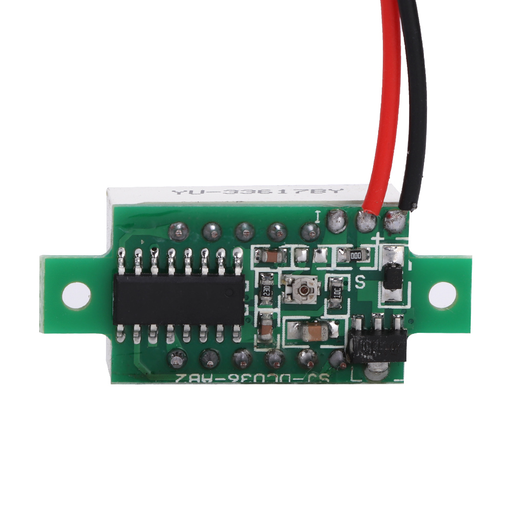 0,36 Zoll Zweidraht-digitalvoltmeter