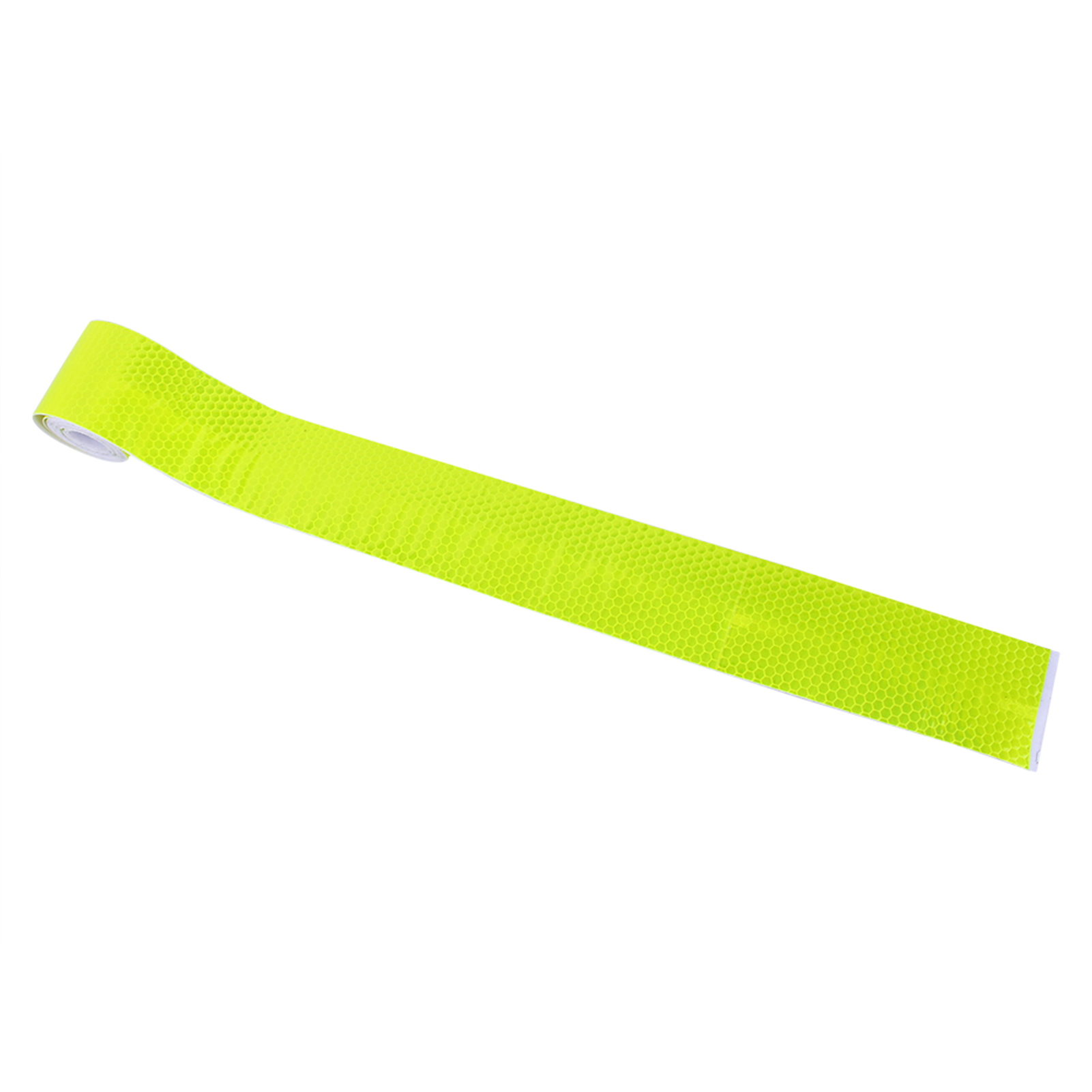 Reflexfolie Mit Einfarbigem Schachbrettmuster, Reflexband, Reflektierendes Warnband, 5 Cm X 3 M, Gelb