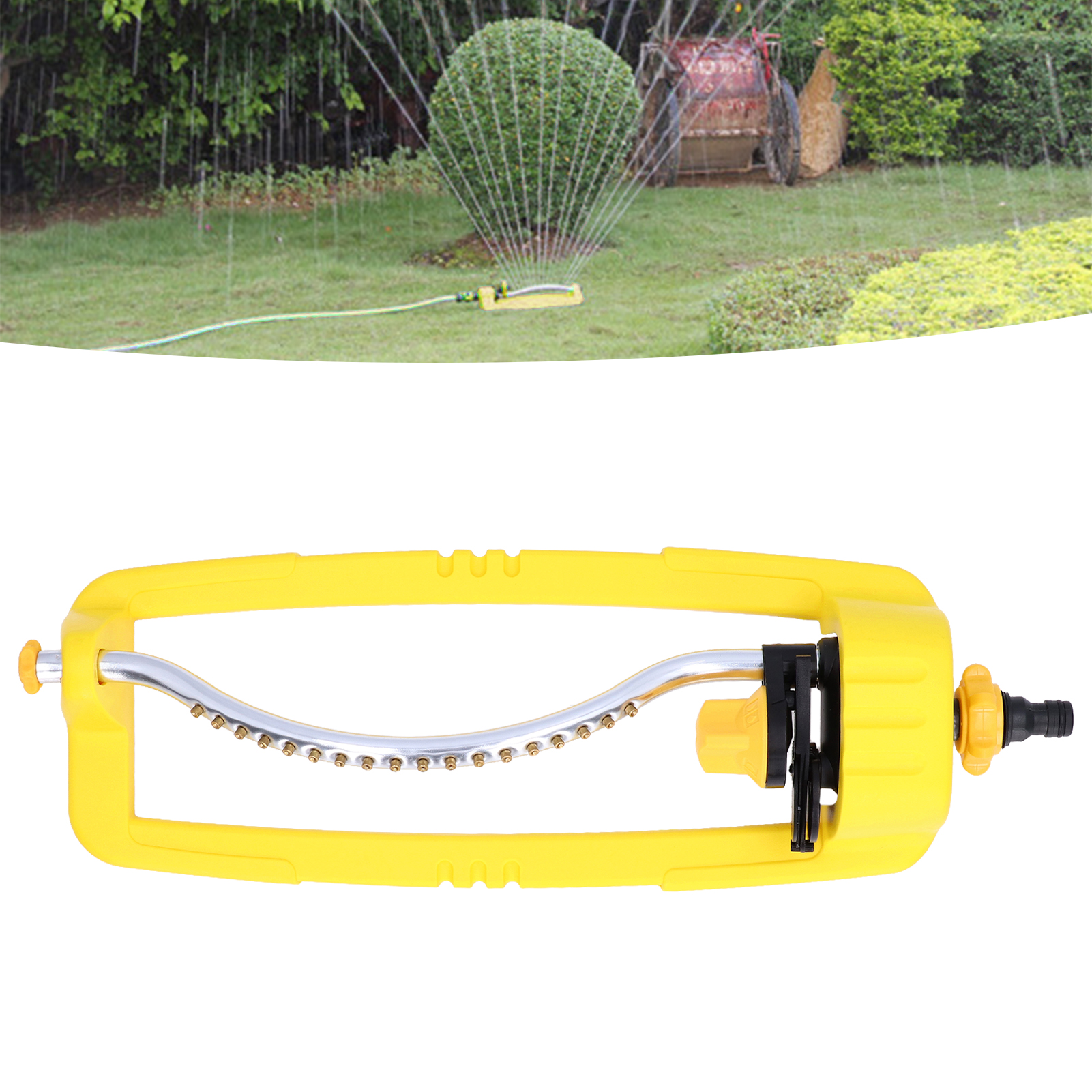 Automatischer Rotierender Oszillierender Gartensprenger