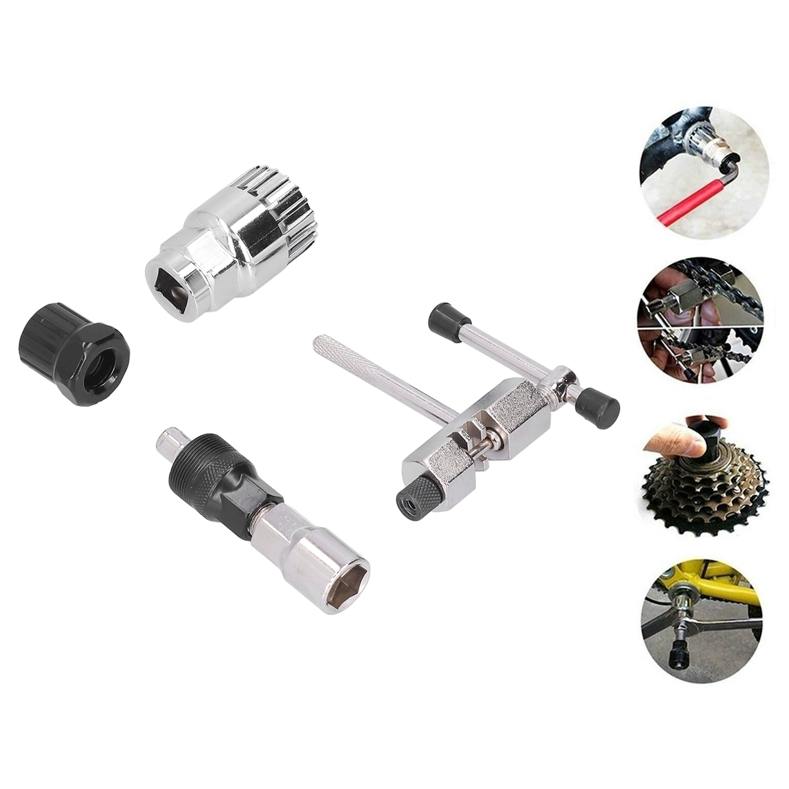 Werkzeugset Zum Ausbau Und Zur Reparatur Von Kurbelgarnituren Und Kettenblättern Für Mountainbikes