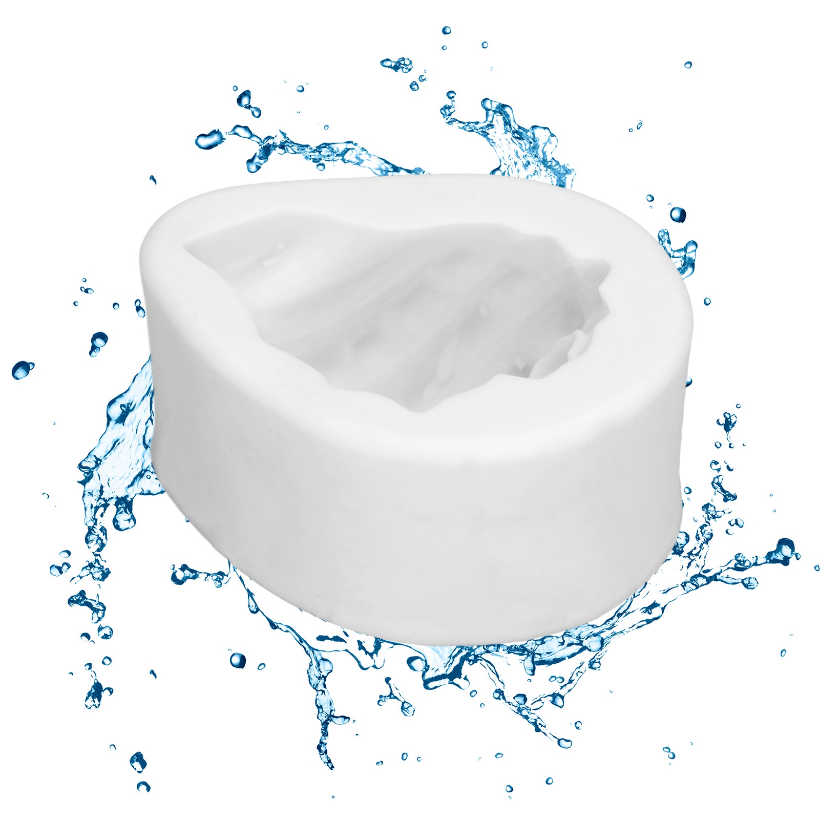 Muschelförmige Silikonform Für Flüssiges Silikon, Schokoladen- Und Fondanttortendekoration, Gumpais Aromatherapie-silikonform