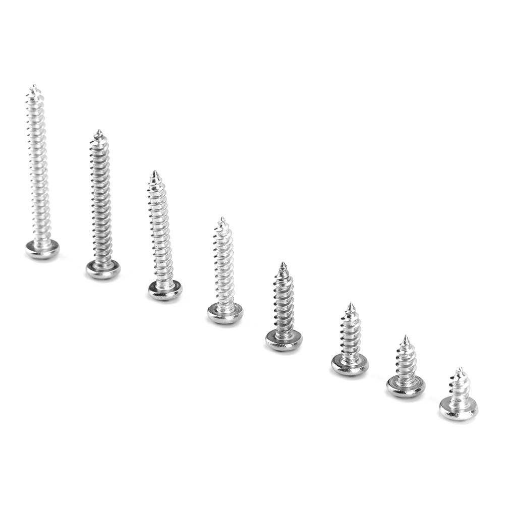 Set Mit 200 Phillips M4-selbstschneidschrauben Aus Edelstahl 304