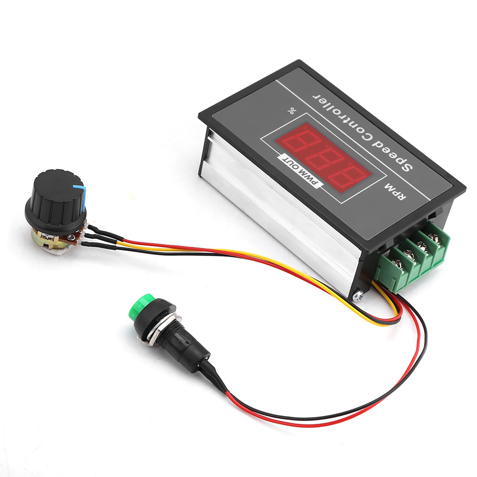 Drehzahlregler Mit Pulsweitenmodulation (pwm) Für 6-60v Gleichstrommotoren, Stufenloser Drehzahlregler Bis 30a