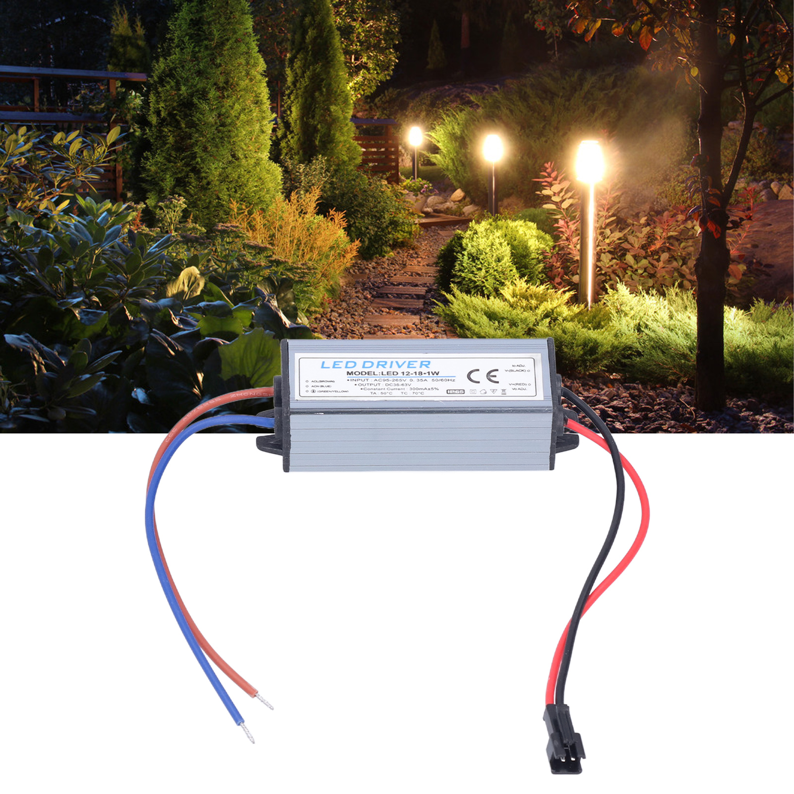 Leistungstransformator Für Led-beleuchtung, Ac95-265v/dc36-63v Konstantspannung 300ma, Diy-anschluss Für Netzteil.