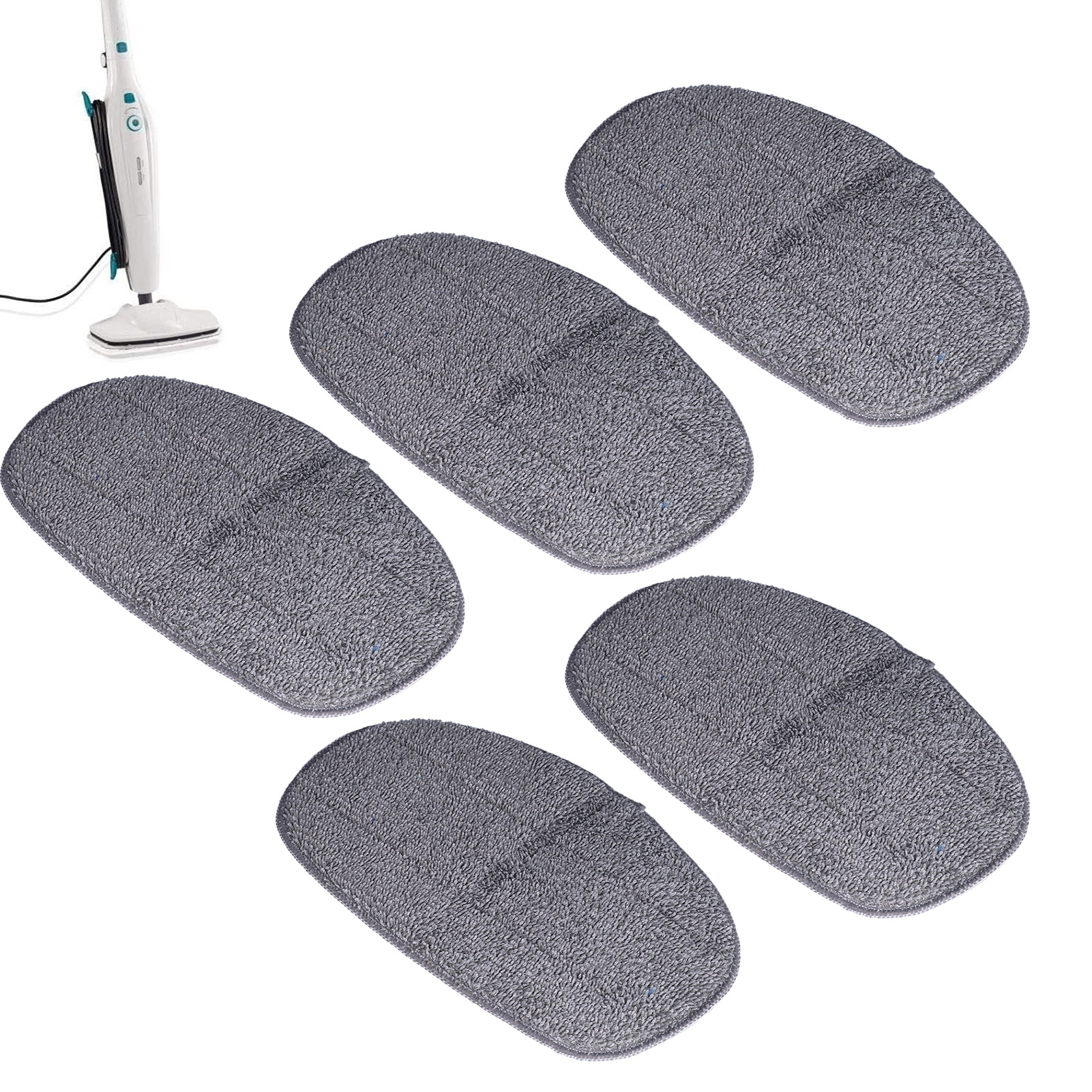 Set Mit 5 Bezügen, Kompatibel Mit Leifheit Cleantenso Dampfmopps Und Mikrofaser-wischmatten