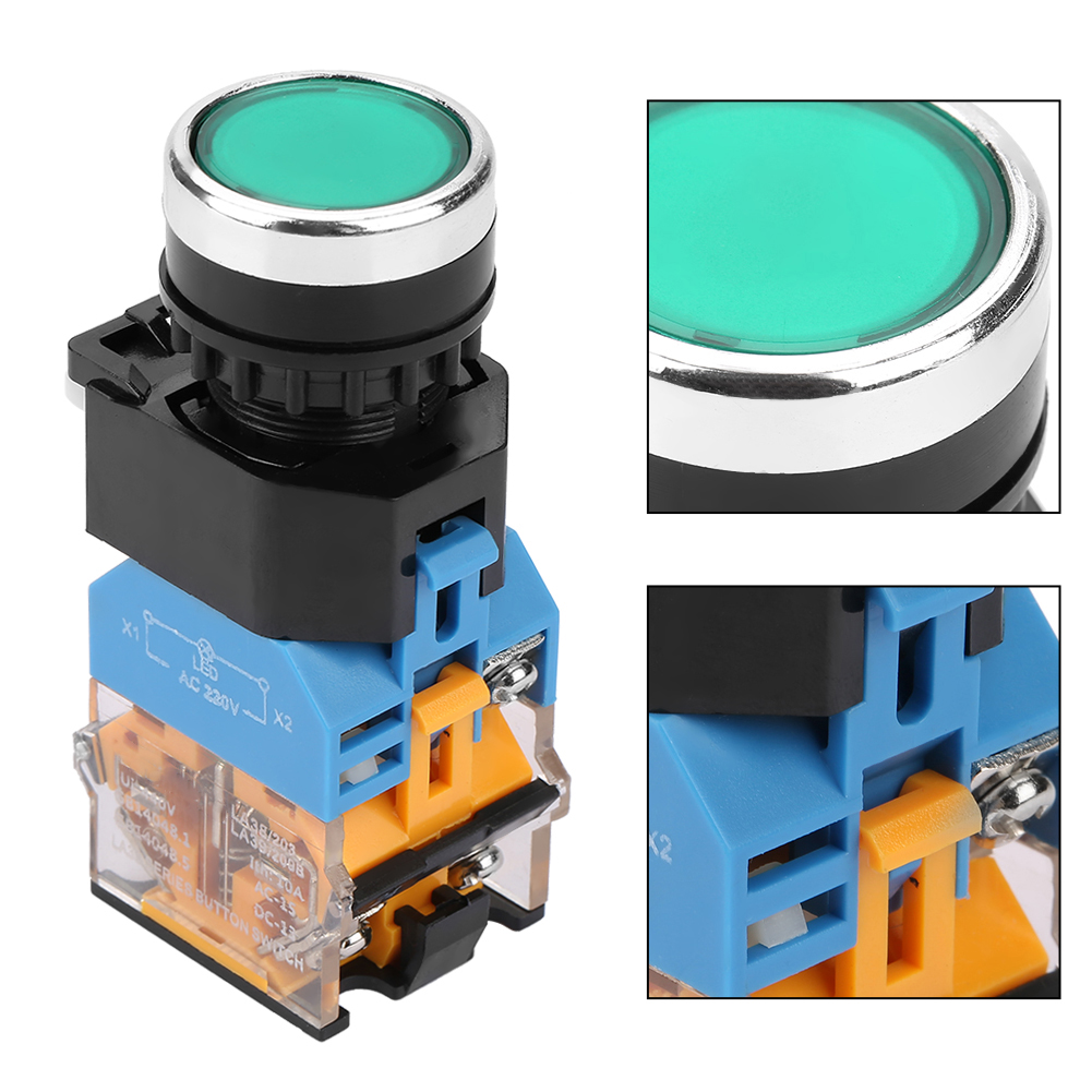 La38-11d Led-flachdrucktaster Mit Jumbling-reset-steuerung