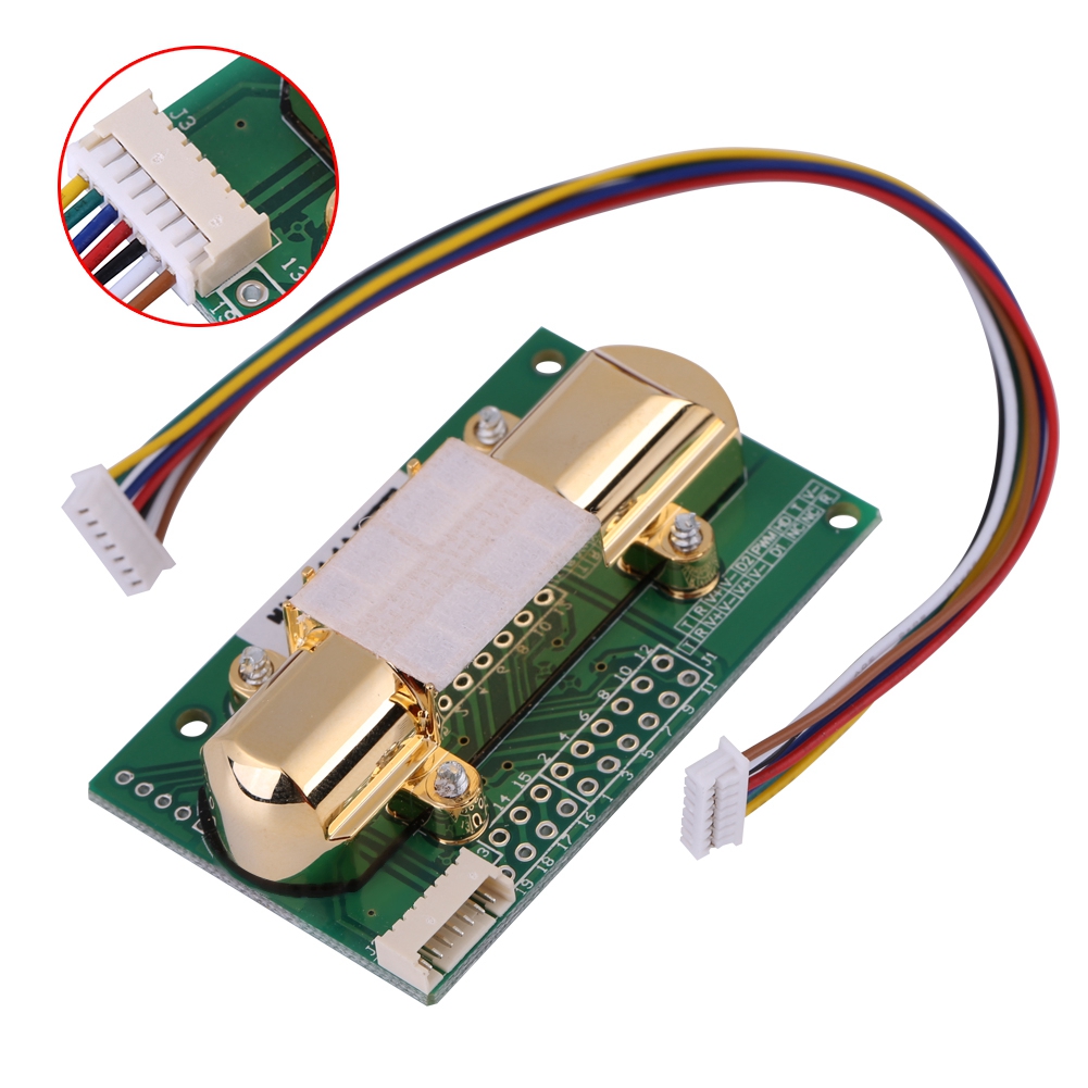 Das Infrarot-kohlendioxidsensormodul Mh-z14a Verfügt Über Einen Seriellen Pwm-analogausgang Von 0 Bis 5000 Ppm.