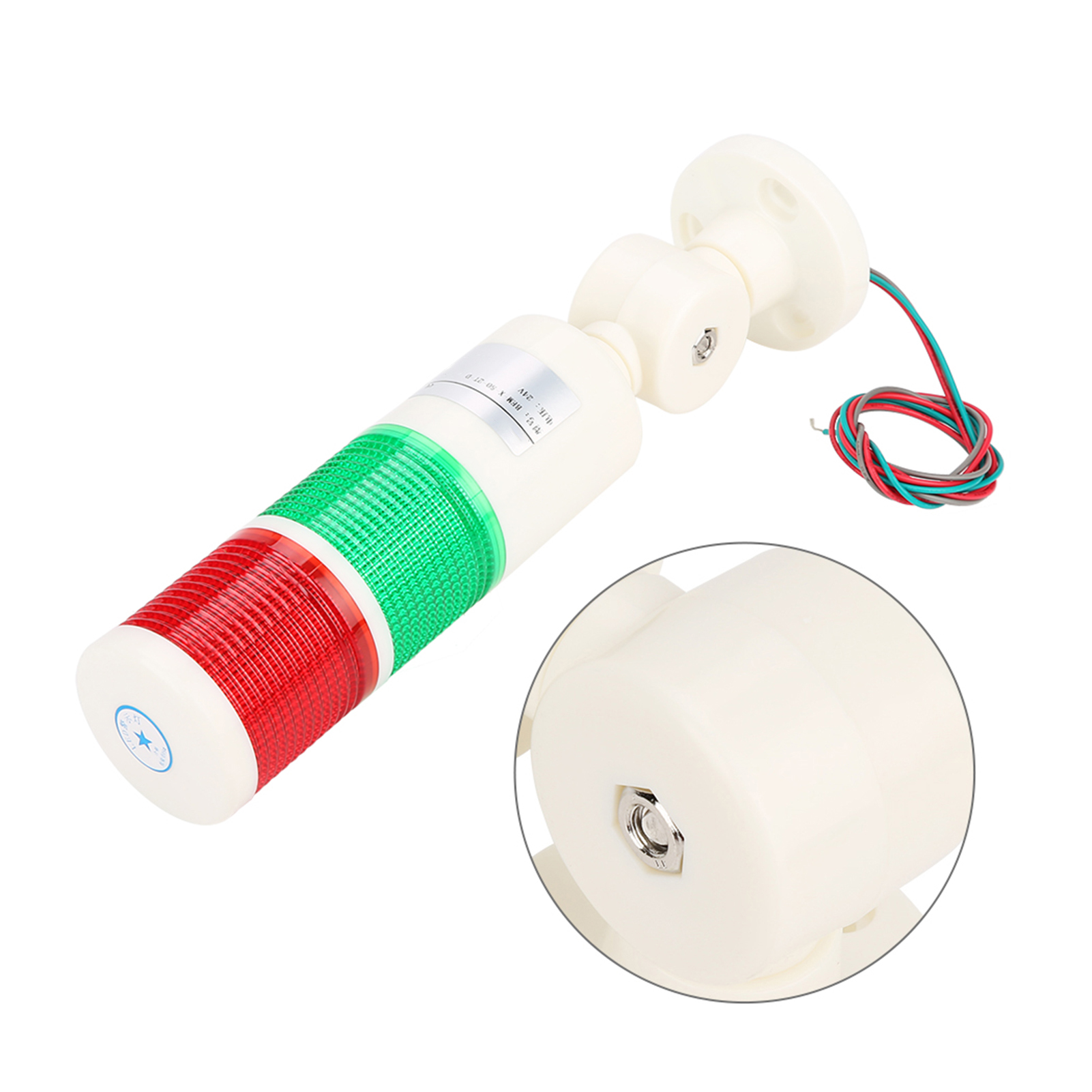 Bem-x-50-2t-d Zweifarbige Led-alarmanzeige, Mehrschichtige Led-warnleuchte, Led Dauerhaft Eingeschaltet, 24 V Dc
