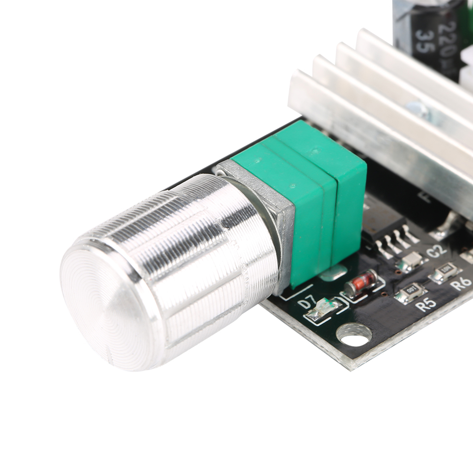 Pwm-gleichstrommotor-drehzahlregler, 6v/12v/24v, 3a Drehzahlregler Mit Vorwärts-/rückwärtsschaltfunktion.