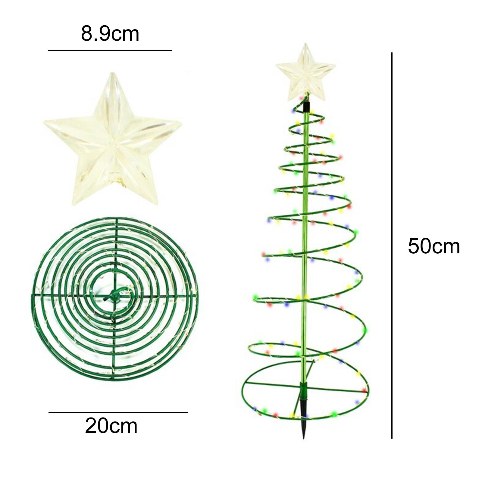 Weihnachtsdekoration: Mini-weihnachtsbaum, Terrasse, Led-lichterkette Mit Schneeeffekt.