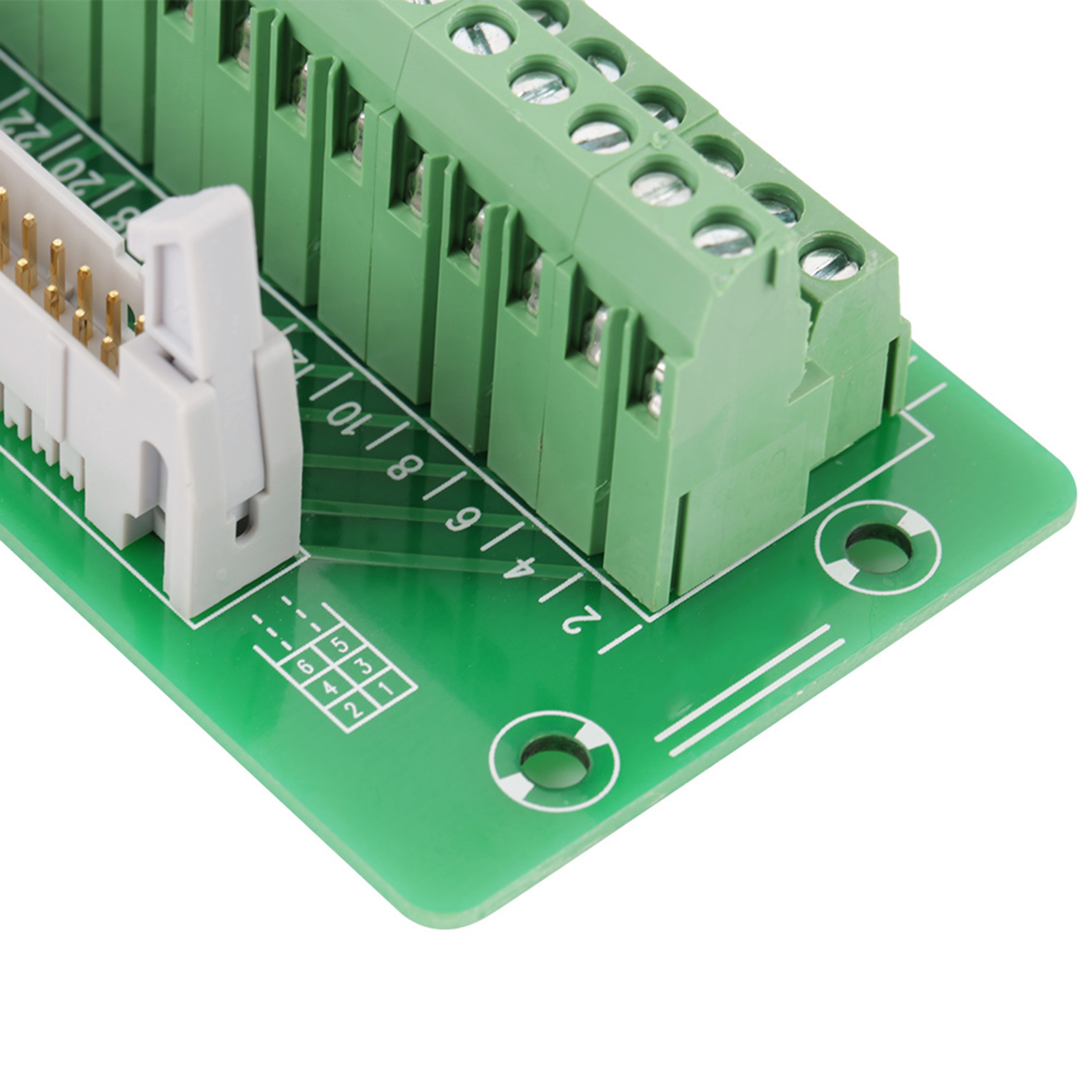Idc-40p-adapterkabel Mit Hornförmigem Steckeranschlussblock Und Halterung