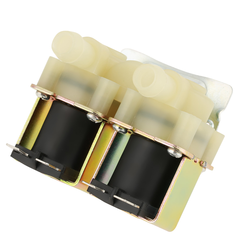 Bidirektionales Magnetventil, Kunststoff, 6 Anschlüsse, 12 V, Normalerweise Geschlossen.