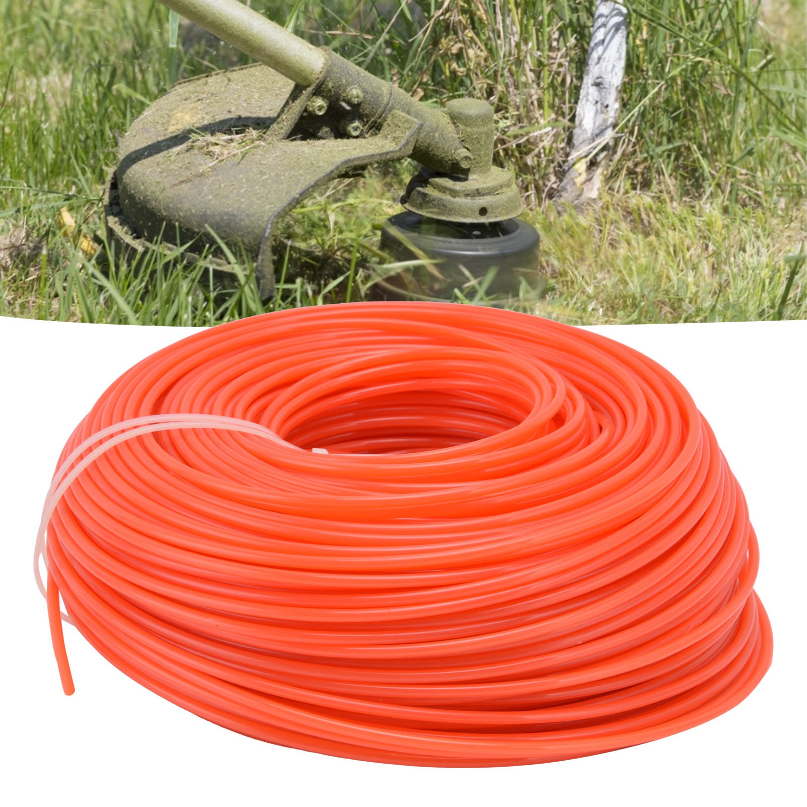 3 Mm Nylonschnur Für Freischneider, 120 M Runde Nylonschnur, Metall-freischneider, Drahtschneider, Rasenmäher-ersatzteil.