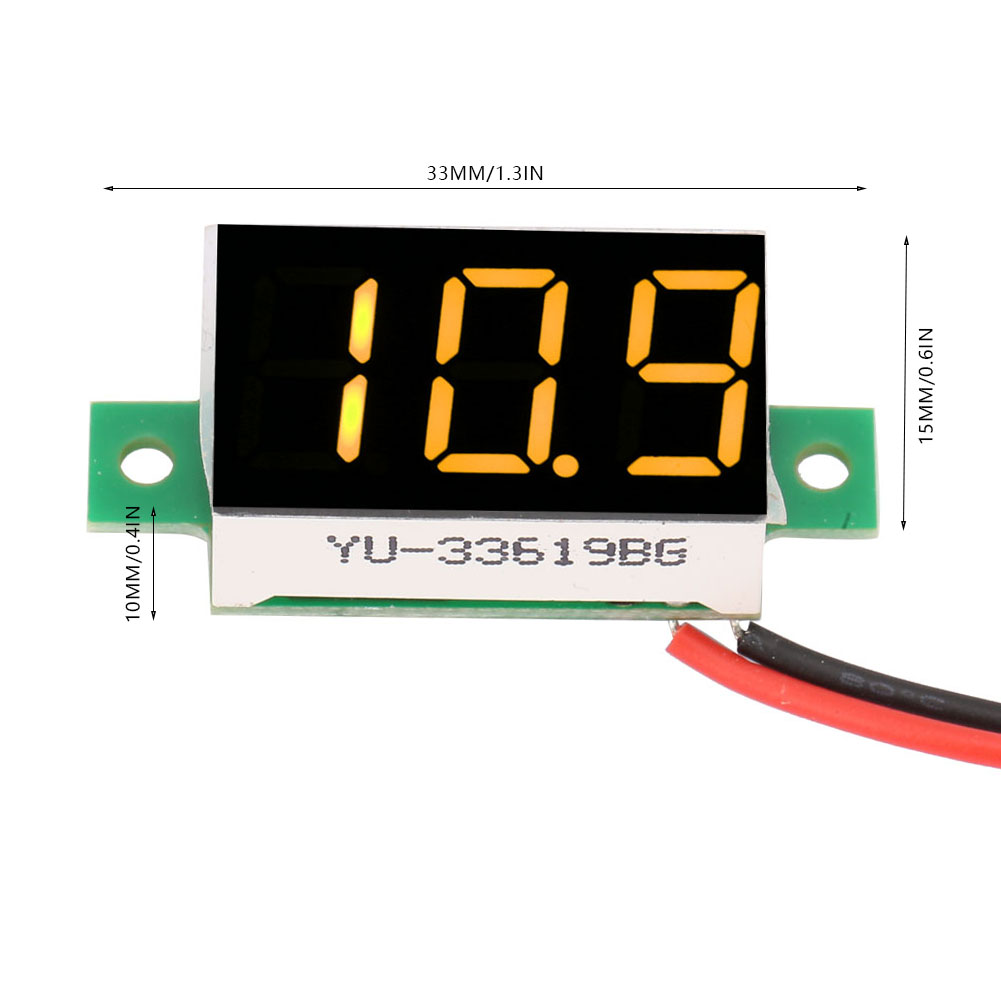 Zweidraht-digitalvoltmeter Mit 0,36-zoll-digitalanzeige