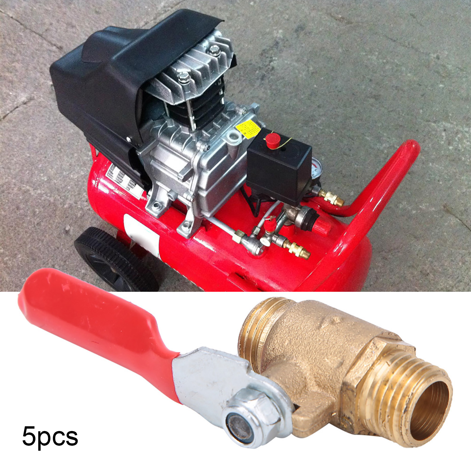 Zubehör Für Luftkompressoren/pumpen Mit Standardmäßigem 1/4"-außengewinde-doppelkugelventil