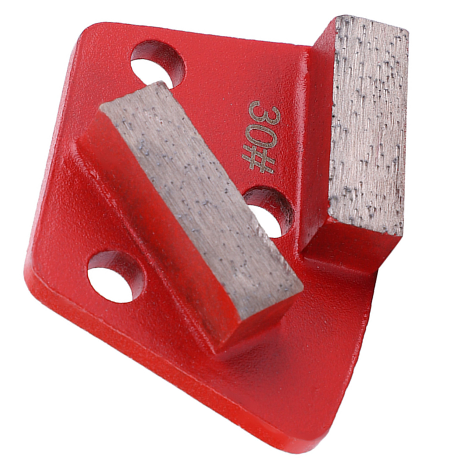 3 Diamantschleifscheiben/box, Körnung 30, Fächerförmig, 2 Zähne, Lange Streifenzähne Für Epoxid-bodenbeschichtungen.