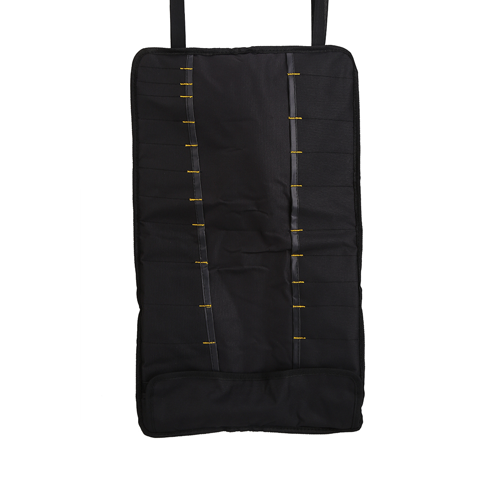 Multifunktionale Tasche Mit 22 Fächern, Rollverschluss, Ohne Logo, Rot.