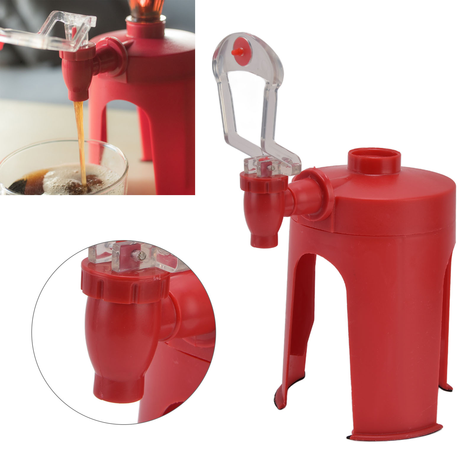 Kreativer, Umgedrehter Wasserspender, Wasserpumpenschalter, Trinkgerät, Umgedrehter Wasserreiniger