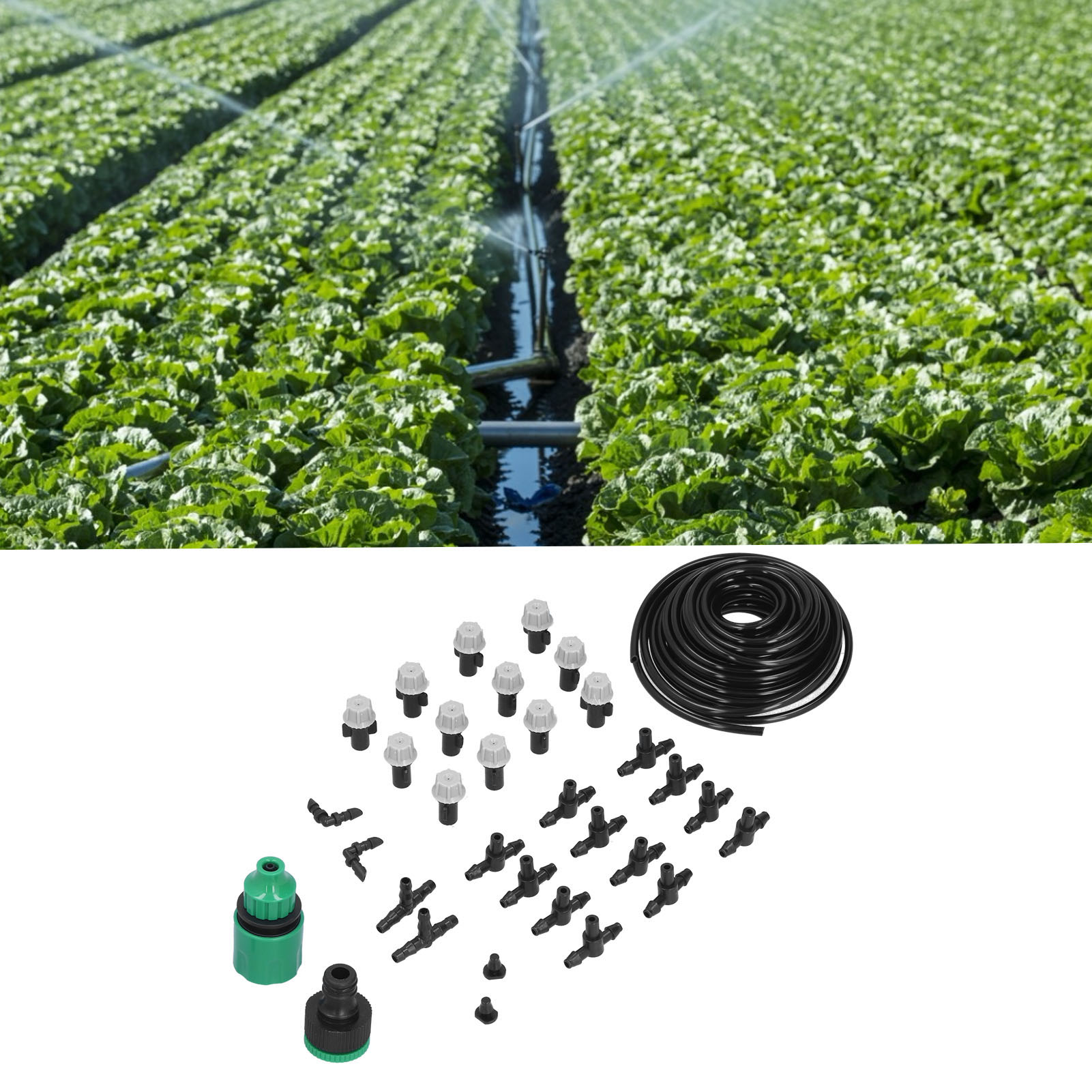 Gartenbewässerungsset Mit Sprühdüse Und 10 Meter Schlauchkopf