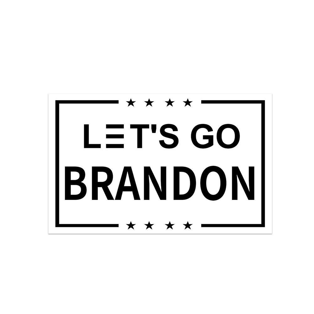 Let's Go Brandon Kreativ-sticker (100 Stück)