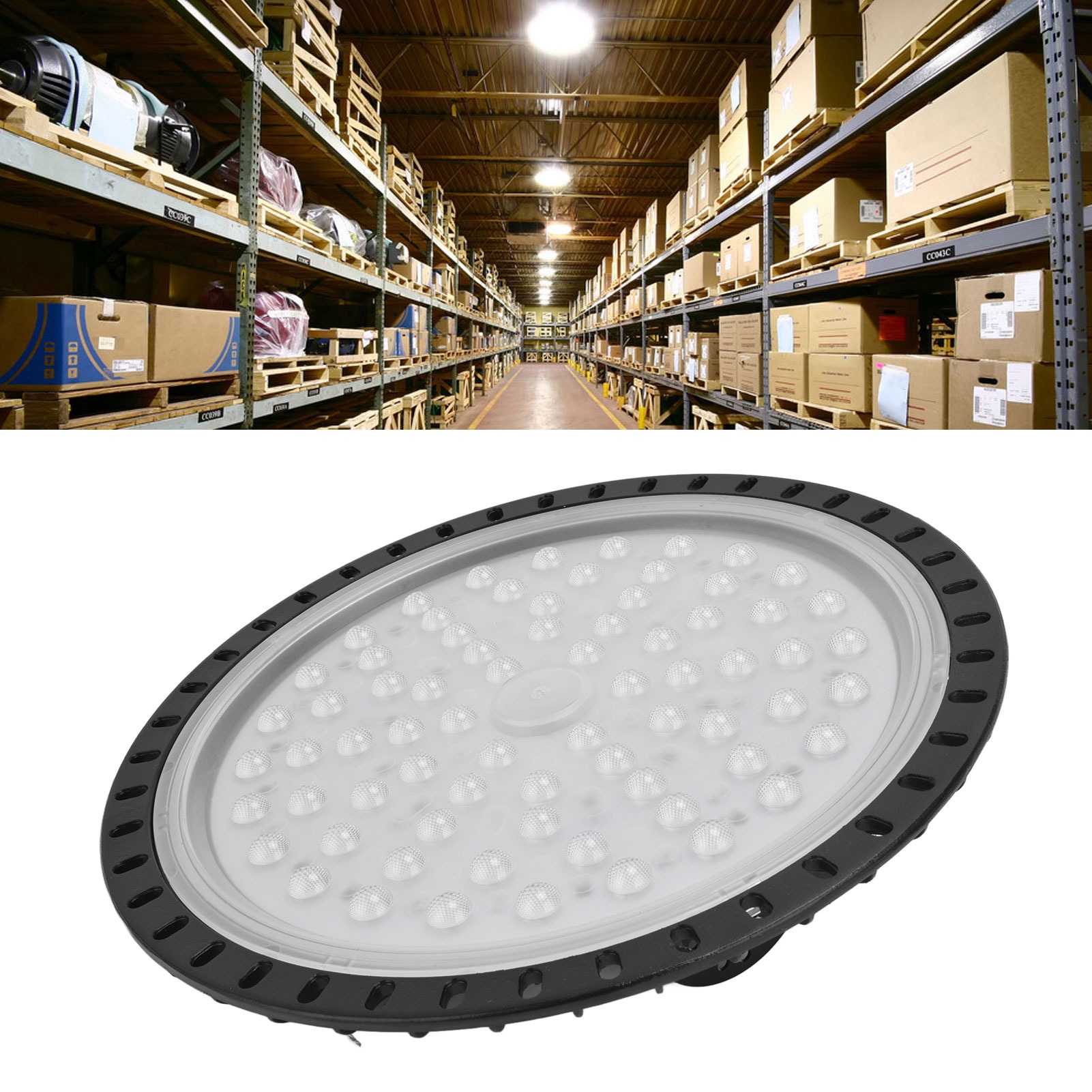 Ufo Ip50 Led-industriefluter, Wasserdicht, Für Gewerbe Und Industrie, Energiesparend, Extrem Hell Für Lagerhallen, 220 V, 300 W