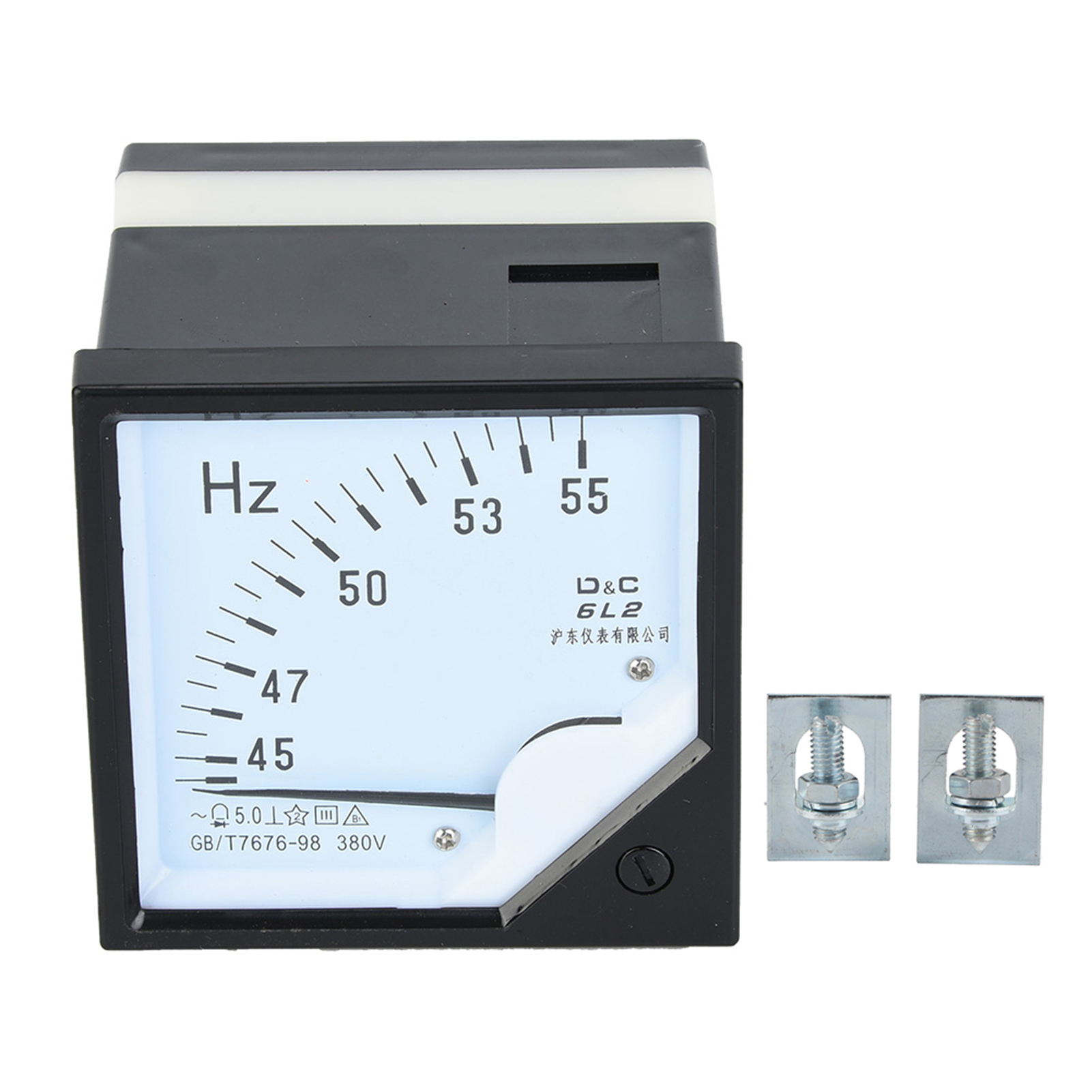 Quadratischer Frequenzmesser, 380 V Wechselstrom, 45–55 Hz