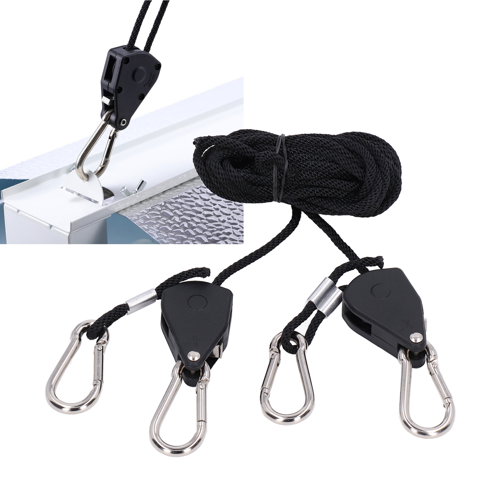 1/8"-ratschen-kabelspanner Für Pflanzenlampen - Metall-ratschen-kabelspanner