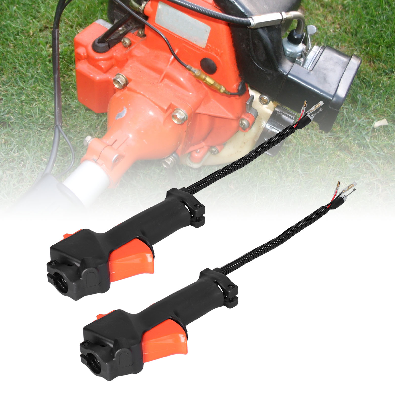 Set Mit 2 Teilen Für Den Gashebel Und Die Auslöserhalterung Der Stihl Freischneider Fs75, Fs80 Und Fs85