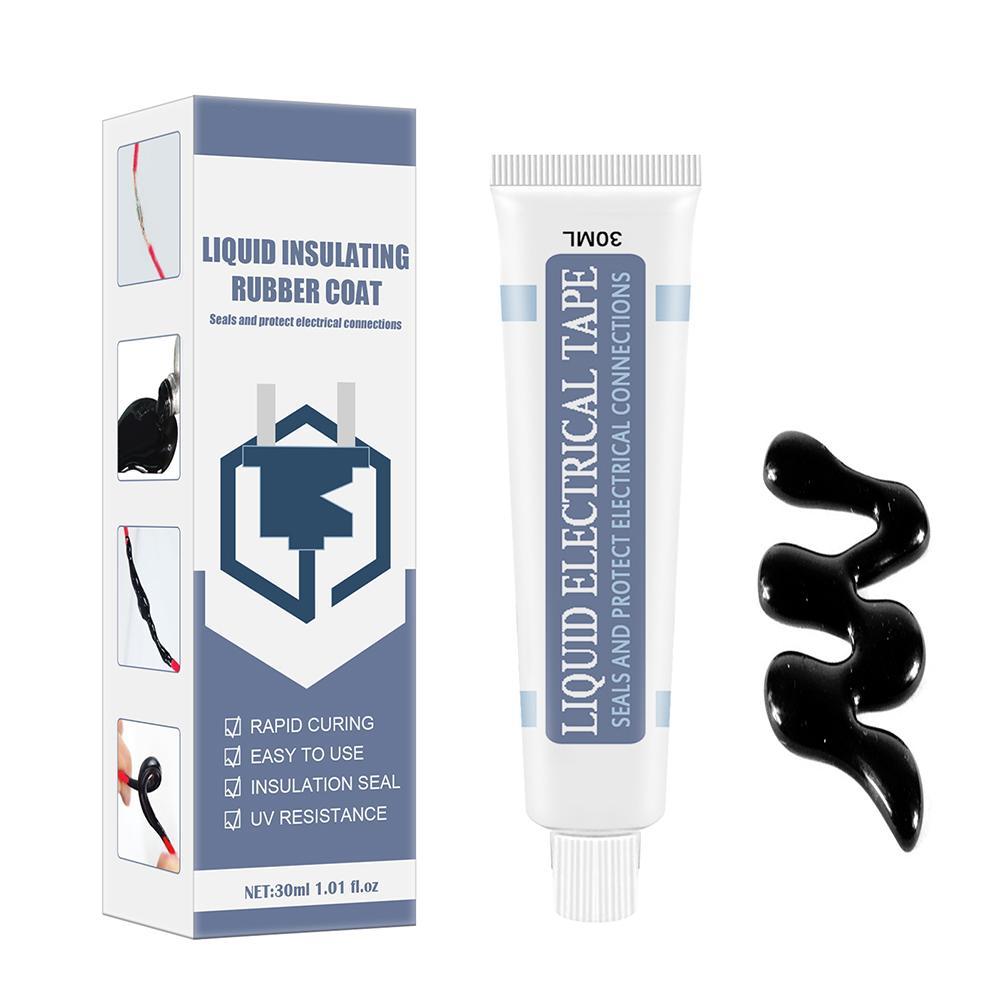 30 Ml Wasserfester, Flüssiger Isolierkleber Für G9-led-lichtpaneele, Elektronischer Dichtstoff, Hochtemperaturbeständig, Schwarz