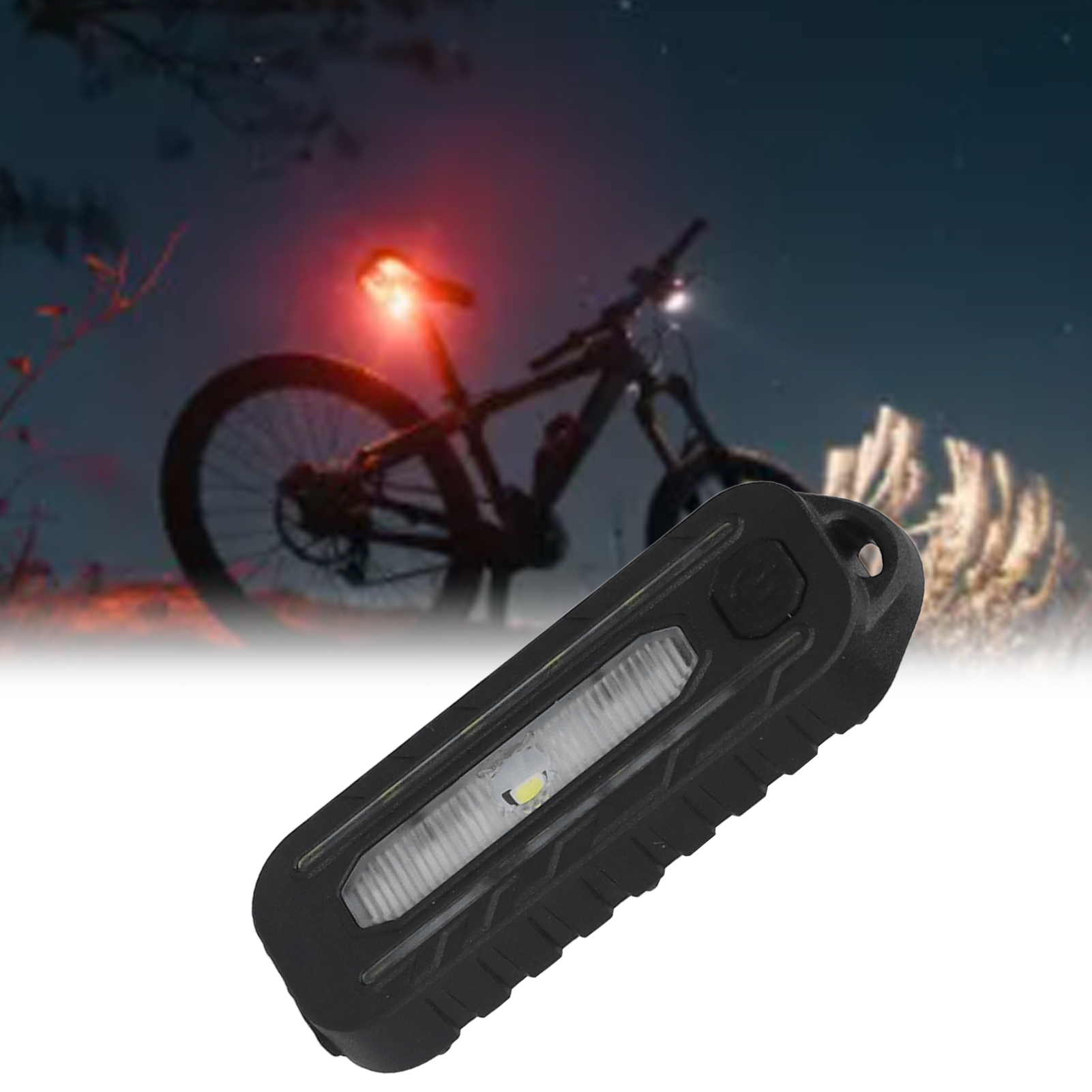 Led-fahrradrücklicht Mit 19 Leds, Usb-ladefunktion, Zubehör Für Mountainbiker, Zubehör Für Nachtfahrten.