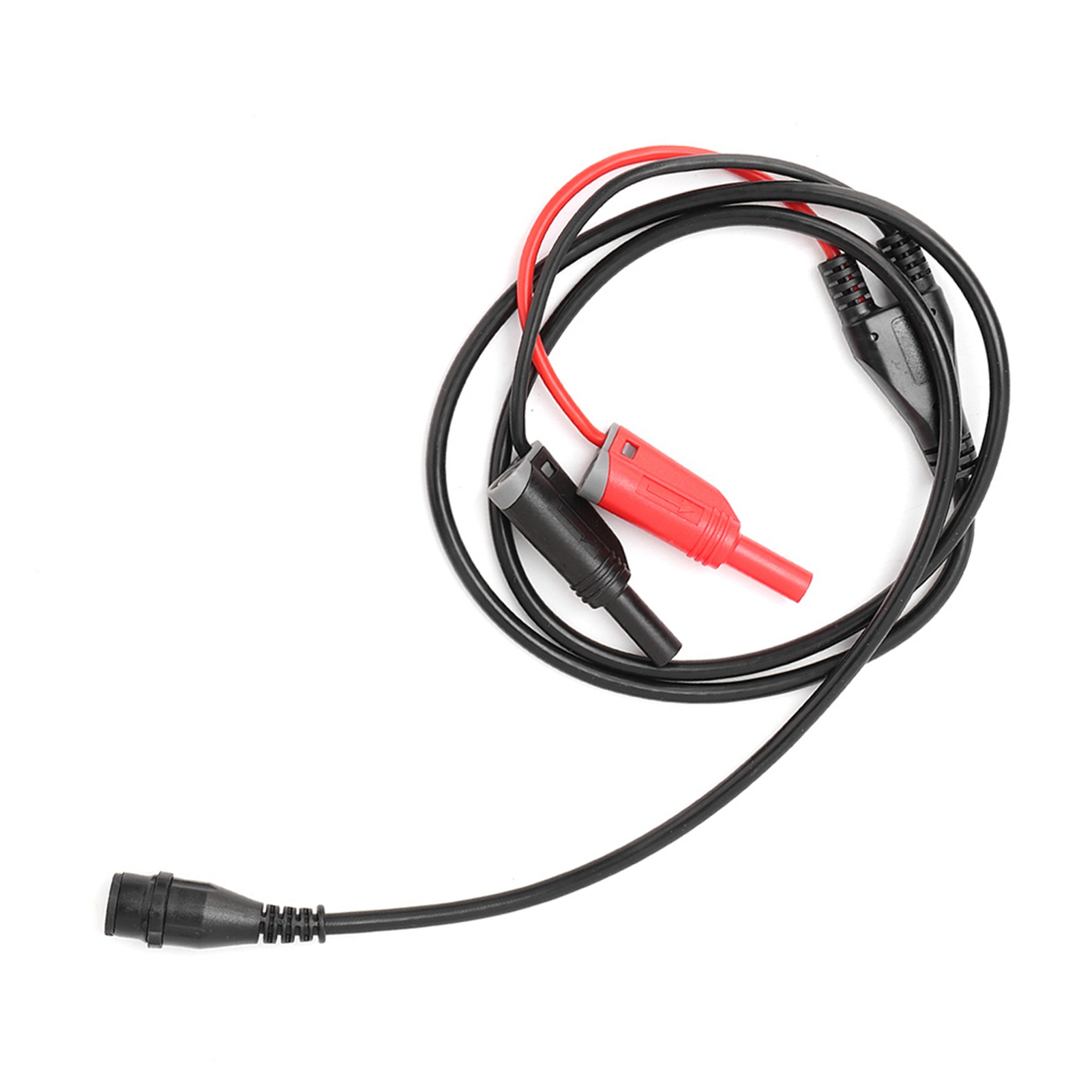 Cleqee P1204 Rg58 Koaxialkabel Mit Vollisolierten Bnc-steckern Und Sicherheitsbananensteckern, 50 Ohm Impedanz, Q9-stecker