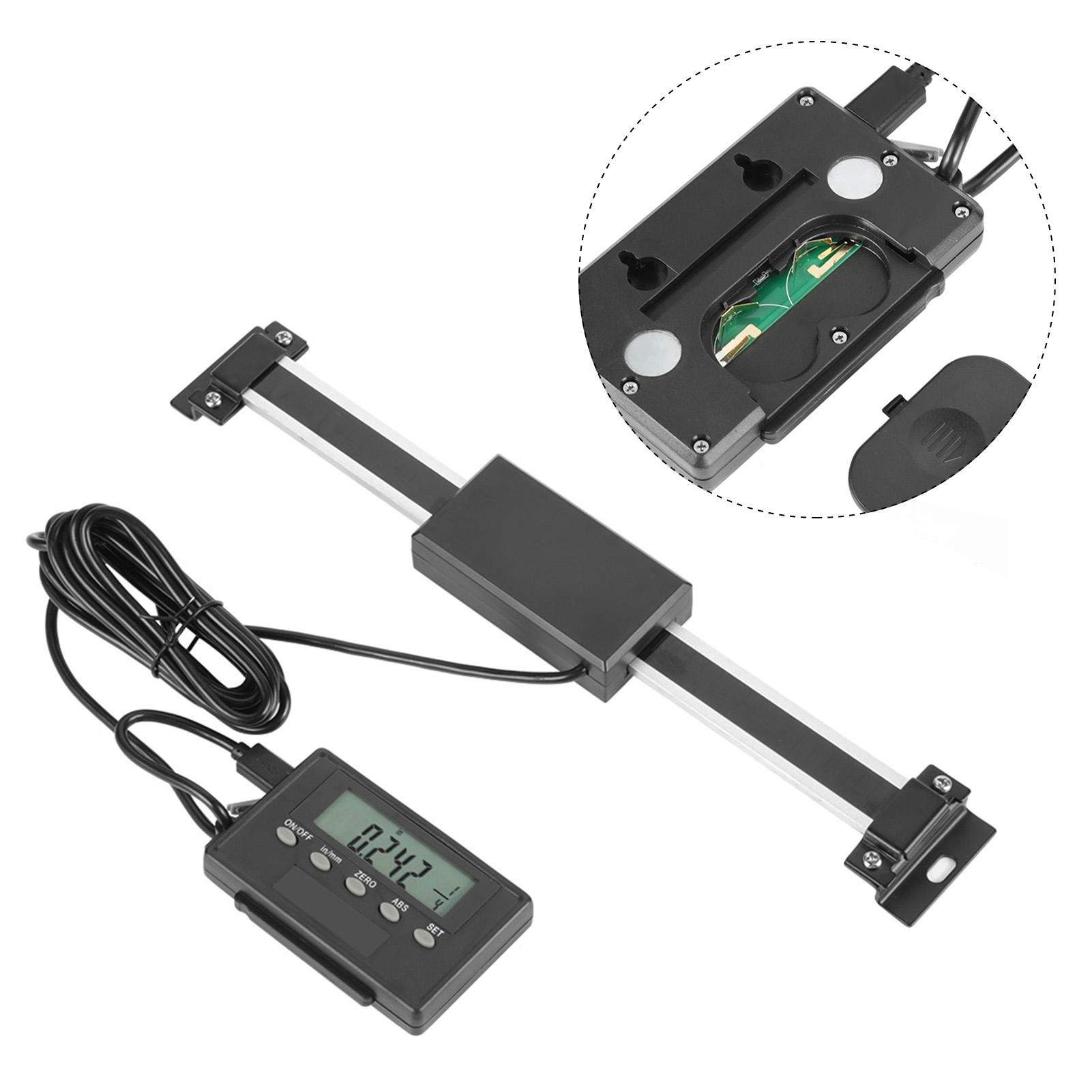 Externer Digitaler Elektronischer Wegmesser Mit Einem Messbereich Von 0 Bis 150 Mm