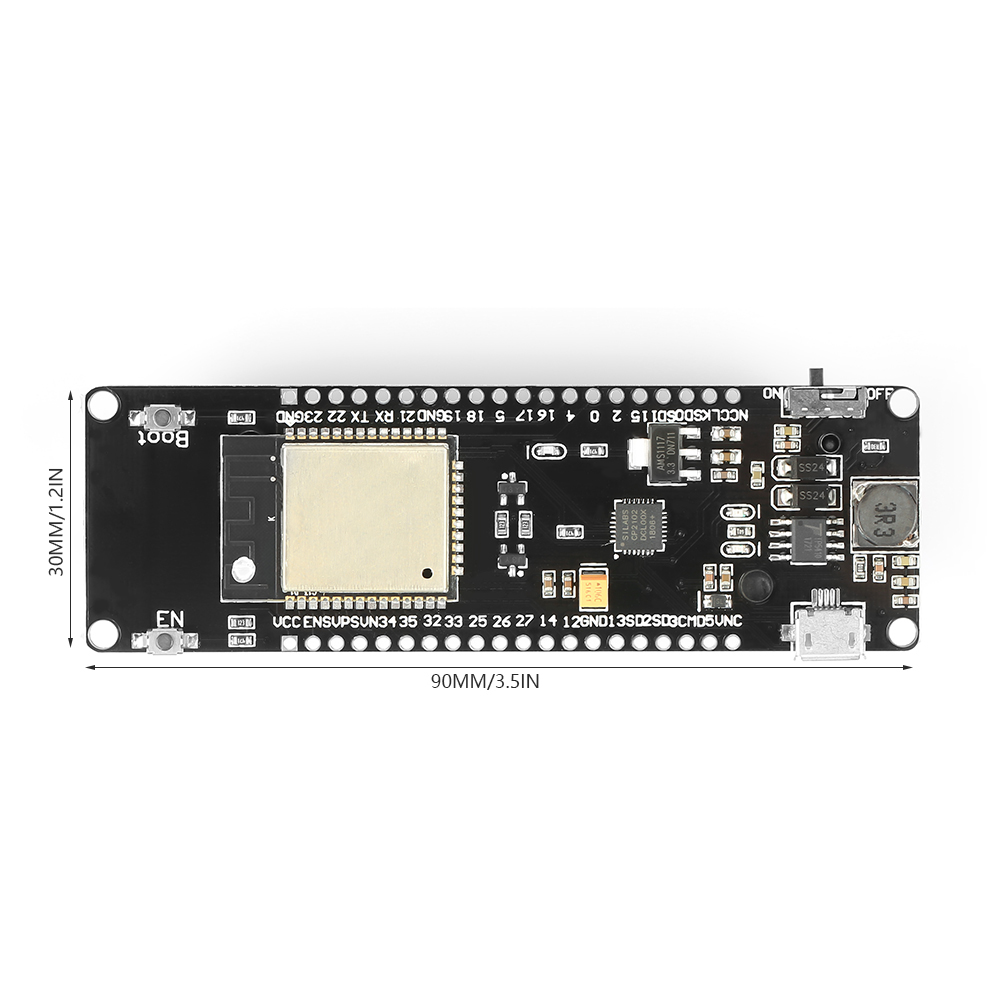 Bericht Über Das Wemqs Esp32-entwicklungsboard Mit Akkuunterstützung, Wlan Und Bluetooth