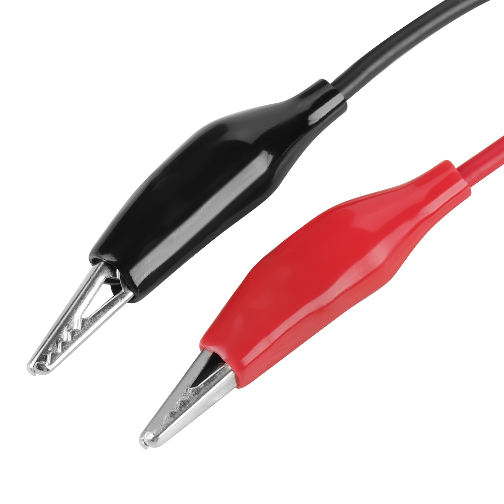 Bnc Q9-stecker Auf Doppelte Krokodilklemmen-testkabel Für Oszilloskop, 0,5 M Länge