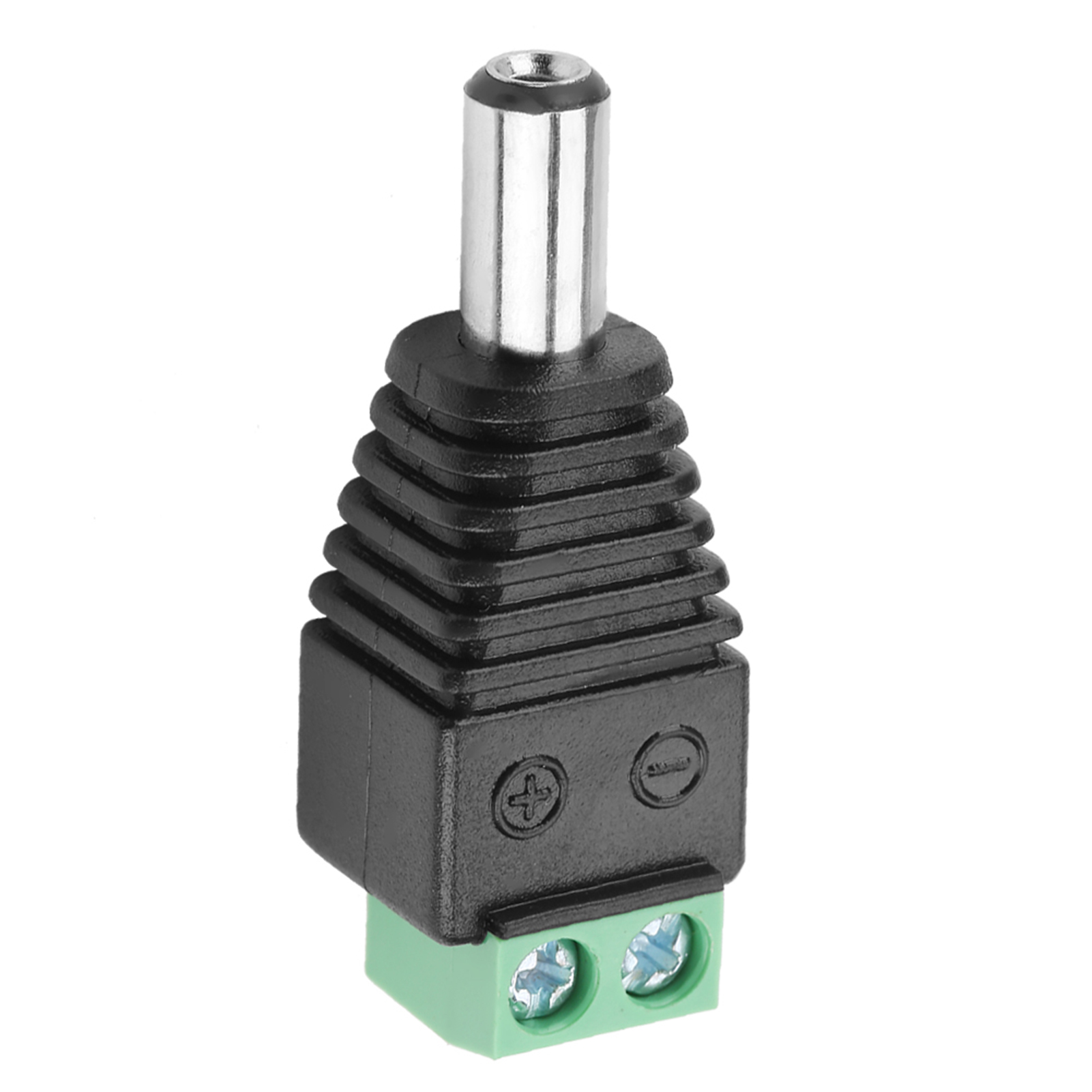 10 Dc 5,5 Mm X 2,1 Mm Stecker-schnellverbinder Mit Grünem Anschluss