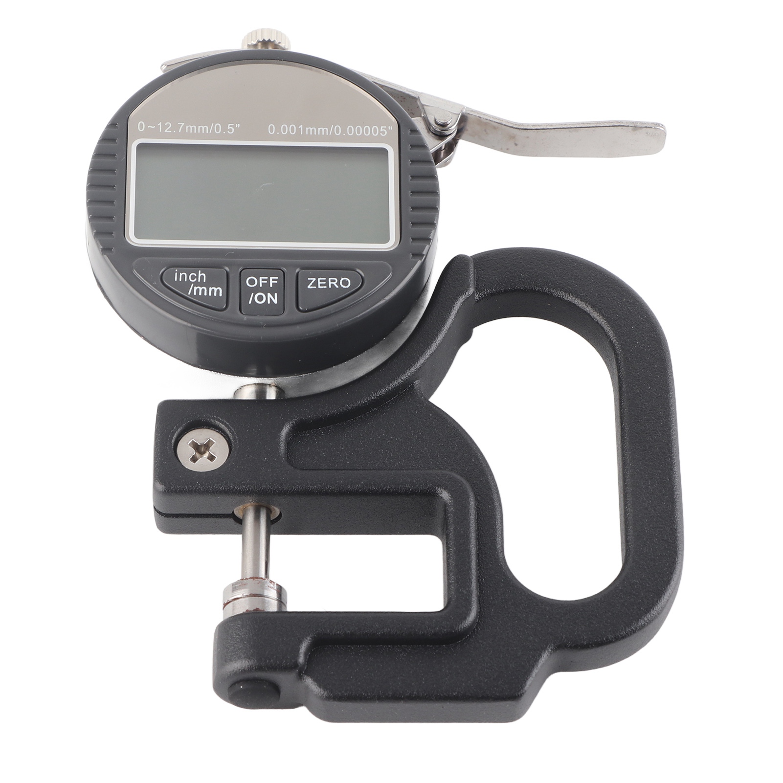Digitales Dickenmessmikrometer, Messbereich 0–12,7 Mm