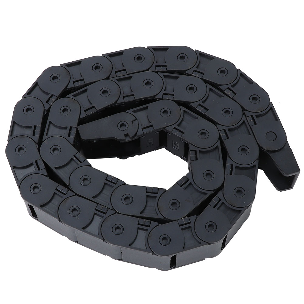 1 Meter Schwarze Nylonkette, 1825 Mm, R38, Brückentyp, Zu Öffnen.