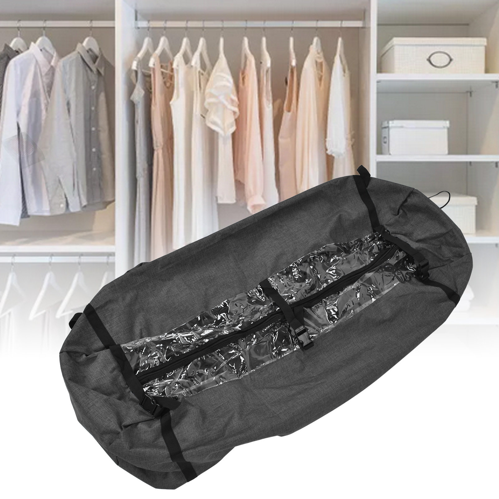 Großvolumige, Multifunktionale Aufbewahrungstasche Für Hängende Kleidung, Reisetasche Aus 600d-gewebe, Tragetasche Und Aufbewahrungstasche Mit Doppelter Verwendungsmöglichkeit