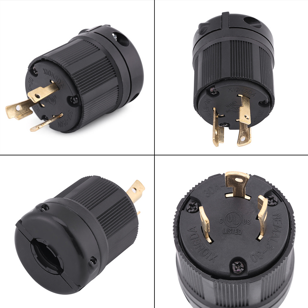Generator Mit Dreipoligem, Amerikanischem 30a 250v L6-30p-stecker Mit Ausreißschutz