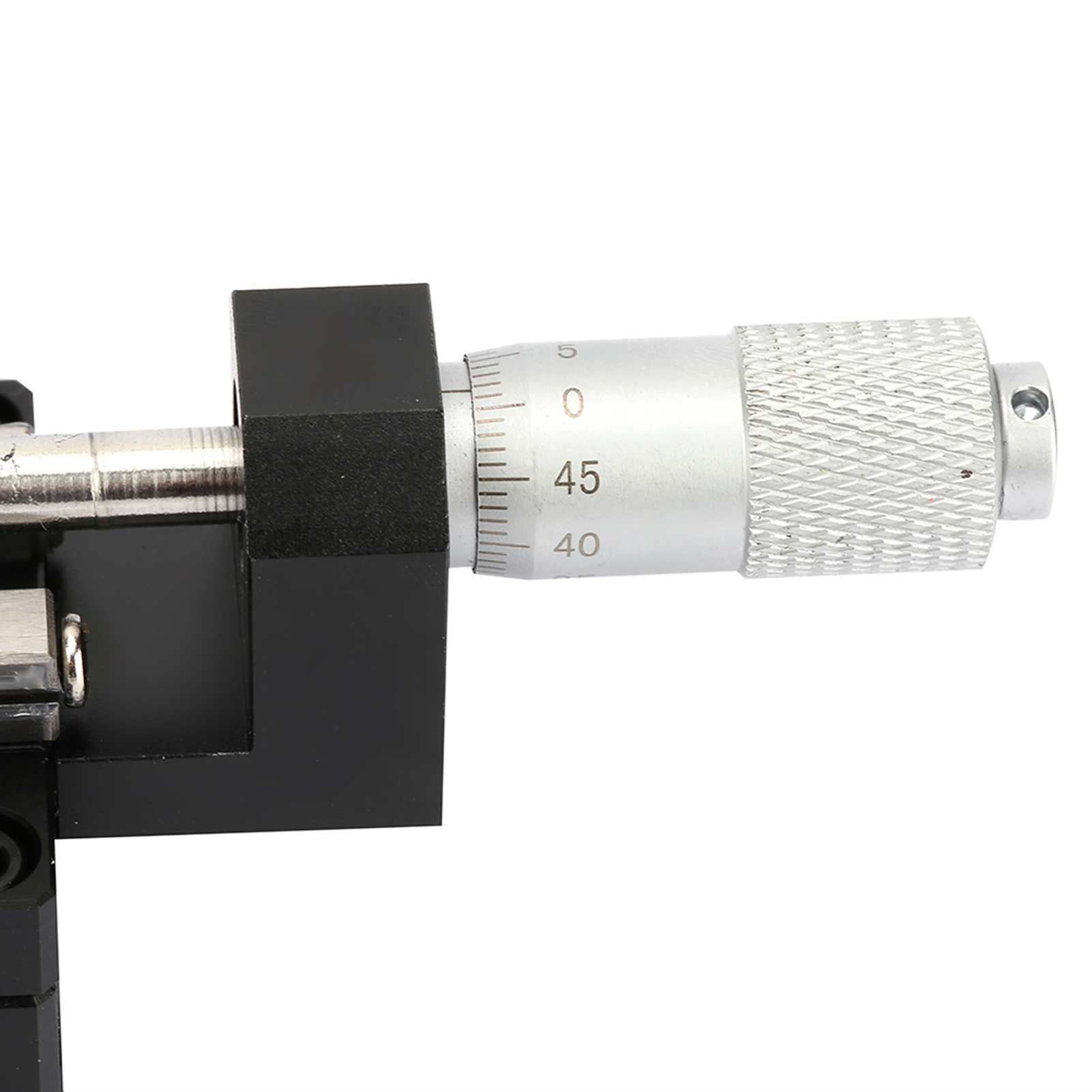 Semy40-ac Präzisions-feinverstellplattform Für Xy-achsen, Manuelle Verstellplattform, Verschiebbarer Feinverstelltisch. Abmessungen: Länge × Breite × Dicke = 40 × 40 × 40 Mm.